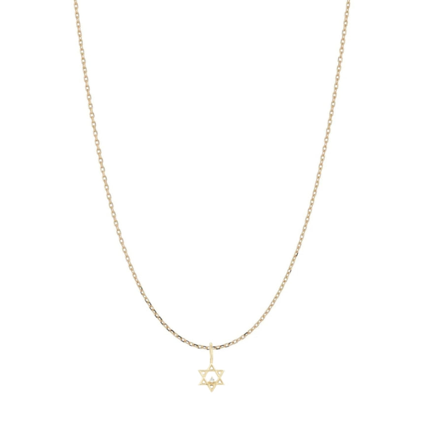 Diamond Star of David Mini Bead Charm - BH&Co