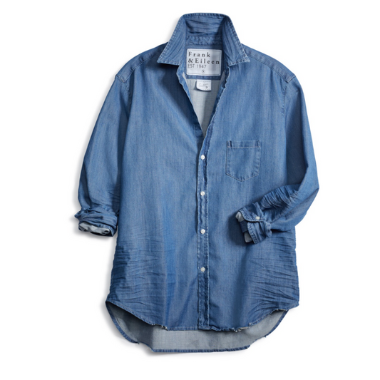 Eileen Shirt Vintage Stonewashed Indigo - BH&CO