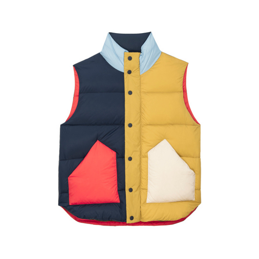 The Down Colorblock Polar Vest