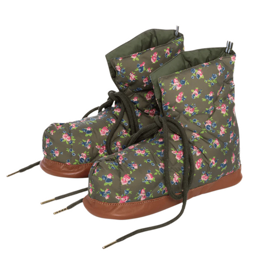 The Down Quilted Slipper, Cypress Basin Floral - BH&Co