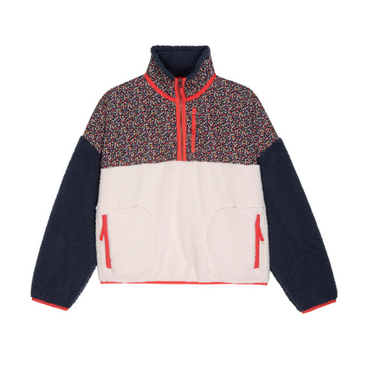 The Plush Colorblock Terrain Half-Zip - BH&Co