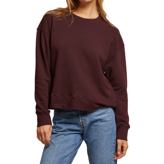 Tyler Sweatshirt in Blackberry - BH&Co